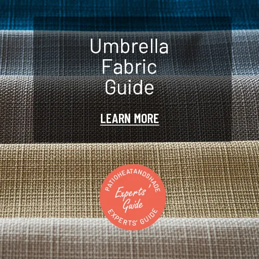 umbrella fabric guide