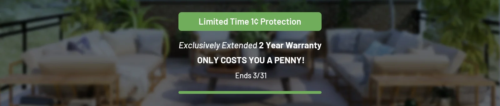 Protect your Purchase for 1 cent through 3/31